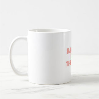 Cute Tabby Cat Hang In There Funny Coffee Mug