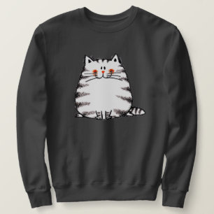 Cute Tabby Cat – Kawaii kitty for cat lovers Sweatshirt