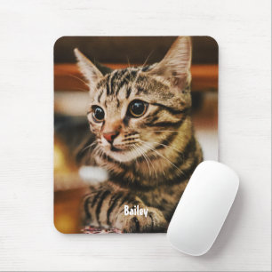 Cute Tabby (Customise It) Mouse Pad