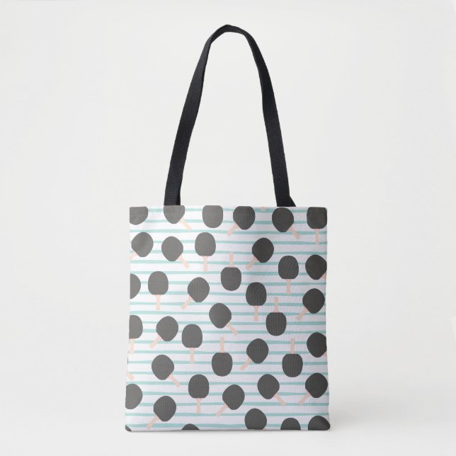 Cute Table Tennis Tote Bag (Front)