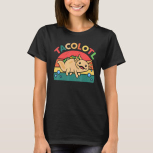 Cute Taco Axolotl Kids Men Women Mexican Food T-Shirt