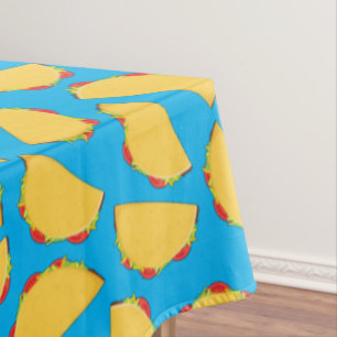 Cute Taco Kids 1st Birthday Party Mexican Food Tablecloth