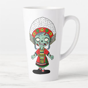 Cute Taiwanese Zombie Latte Mug