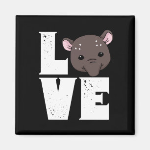 Cute Tapir Gift Women Men Tapir Gifts Girls Tapir Magnet