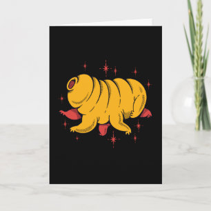 Cute tardigrade card