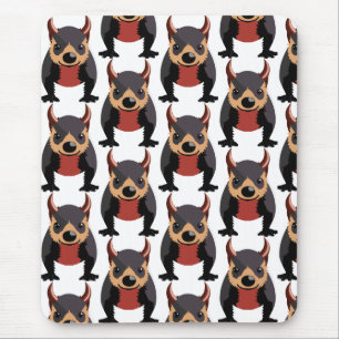 Cute Tasmanian Devil Design Mouse Pad