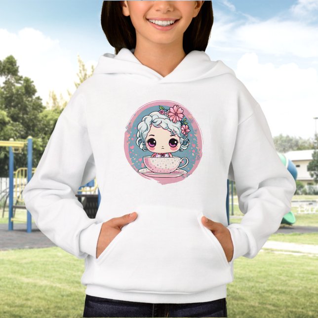 Cute Tea Cup Doll Hoodie (Creator Uploaded)
