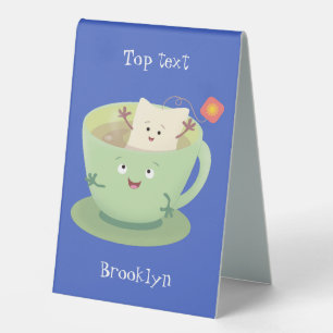 Cute teabag cup cartoon humour character