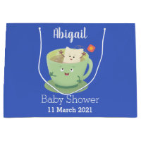 Cute teabag cup cartoon humour character