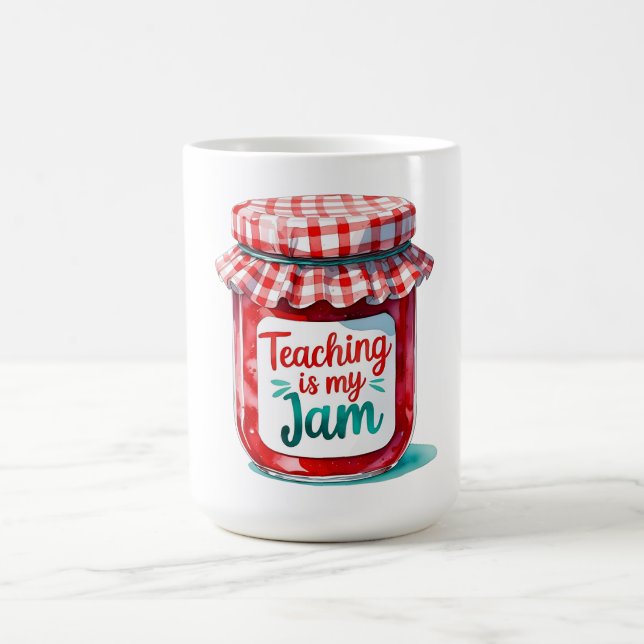 Cute Teacher Back to School Gift Coffee Mug (Center)