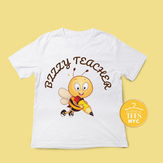 Cute Teacher Gift Busy Bee Tri-Blend Shirt