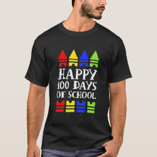 Cute Teacher Idea 100th Day Kids 100 Days Of Schoo T-Shirt