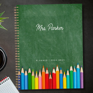 Cute Teacher Personalised Lesson Planner