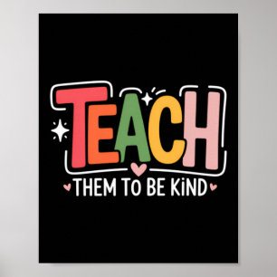 Cute Teacher School Poster