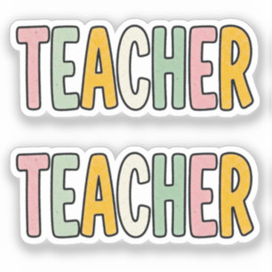 Cute Teacher Stickers for Kids and Students