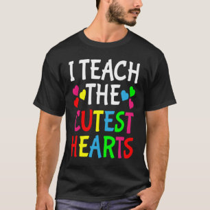 Cute Teacher Valentine's Day I Teach The Cutest He T-Shirt