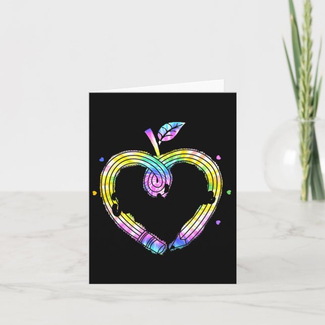 Cute Teacher's Aide Shirt Appreciation Day Gift He Card (Front)