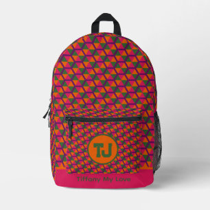 Cute Team High School School Backpack