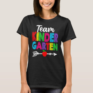 Cute Team Kindergarten Teacher Students Back To S T-Shirt