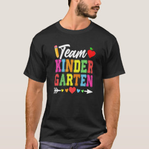 Cute Team Kindergarten Teachers Students Back To S T-Shirt