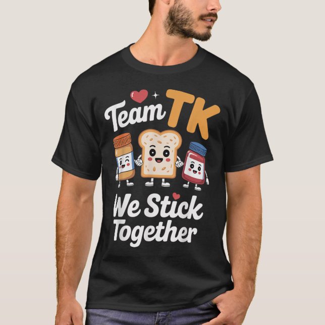 Cute Team Tk Teacher Transitional Kindergarten Kid T-Shirt (Front)