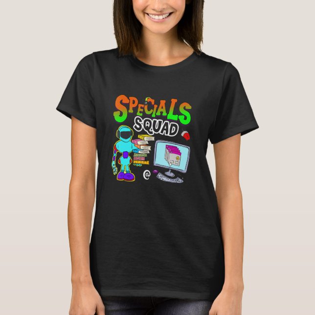 Cute Technology Computer Teacher Back To School T-Shirt (Front)