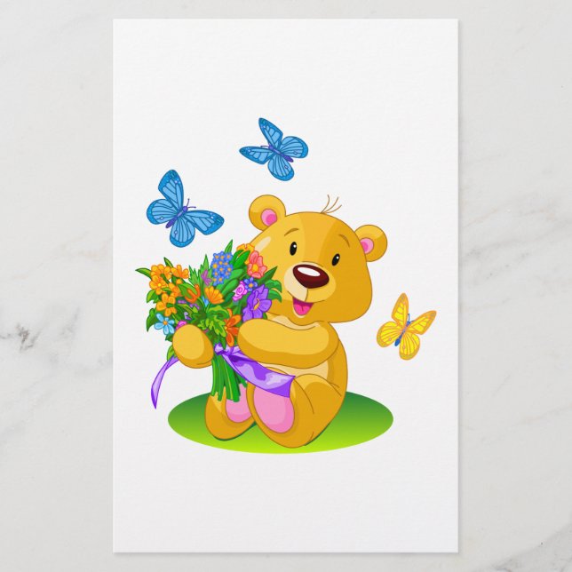 Cute teddy bear (Front)