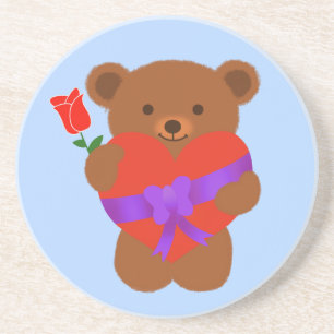 Cute Teddy Bear #1 Coaster