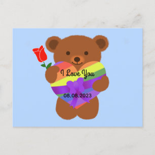 Cute Teddy Bear #2 Postcard