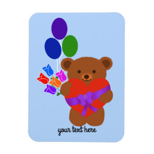 Cute Teddy Bear #3 Magnet