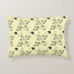 Cute Teddy Bear Baby's Room Accent Pillow