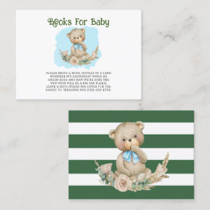 Cute Teddy Bear Books For Baby Business Card