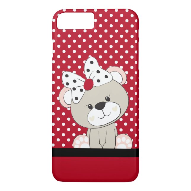 cute teddy bear Case-Mate iPhone case (Back)