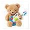 Cute Teddy Bear Guitar Poster