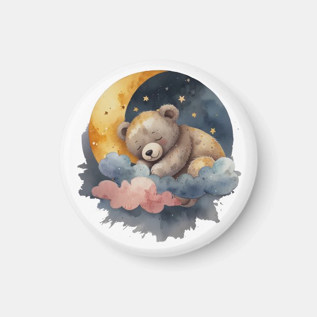 Cute Teddy Bear Magnet (Front)