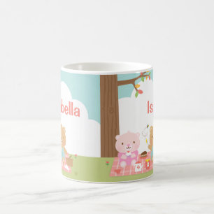 Cute Teddy Bear Picnic Party Outdoor For Kids Coffee Mug