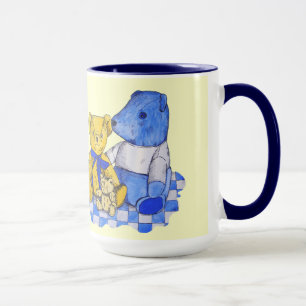 cute teddy bear picture mug