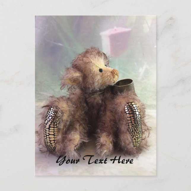 Cute Teddy Bear Postcard (Front)