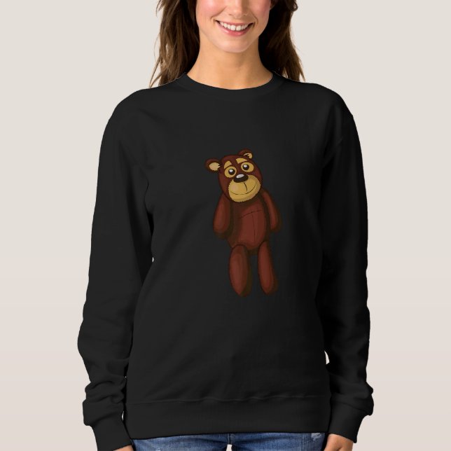 Cute Teddy Bear Sweatshirt (Front)