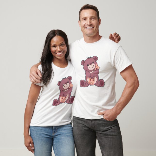 Cute Teddy Bear T-Shirt (Unisex)