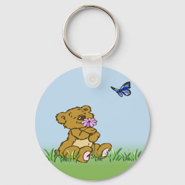 cute teddy key ring (Front)