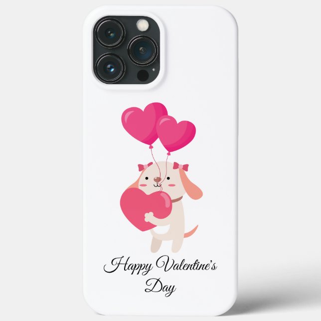 Cute Teddy Valentine's Day Case-Mate iPhone Case (Back)