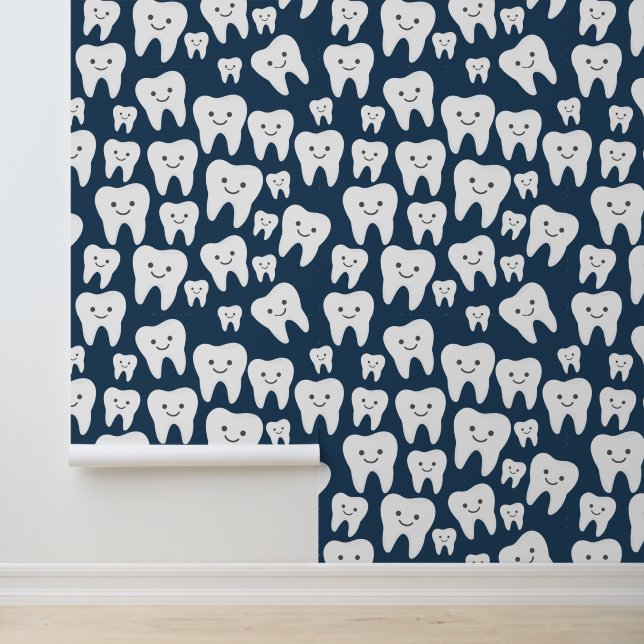 Cute Teeth For Dental Office Wallpaper (Application)