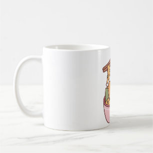 Cute Tempura Seal Soba Noodles Funny Coffee Mug