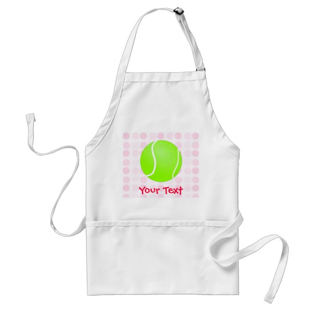 Cute Tennis Ball Standard Apron (Front)