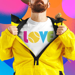 Cute Tennis  LOVE - adult  T-Shirt