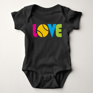 Cute Tennis LOVE - Baby Bodysuit