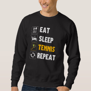 Cute Tennis Novelty For Men Women Tennis Lover Ten Sweatshirt
