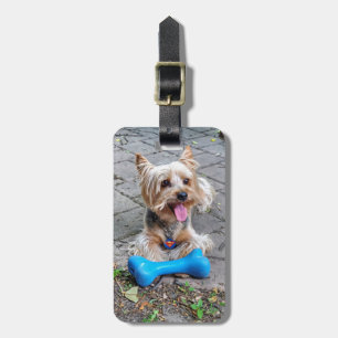 Cute Terrier Luggage Tag