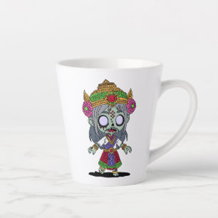 Cute Thai Zombie Latte Mug